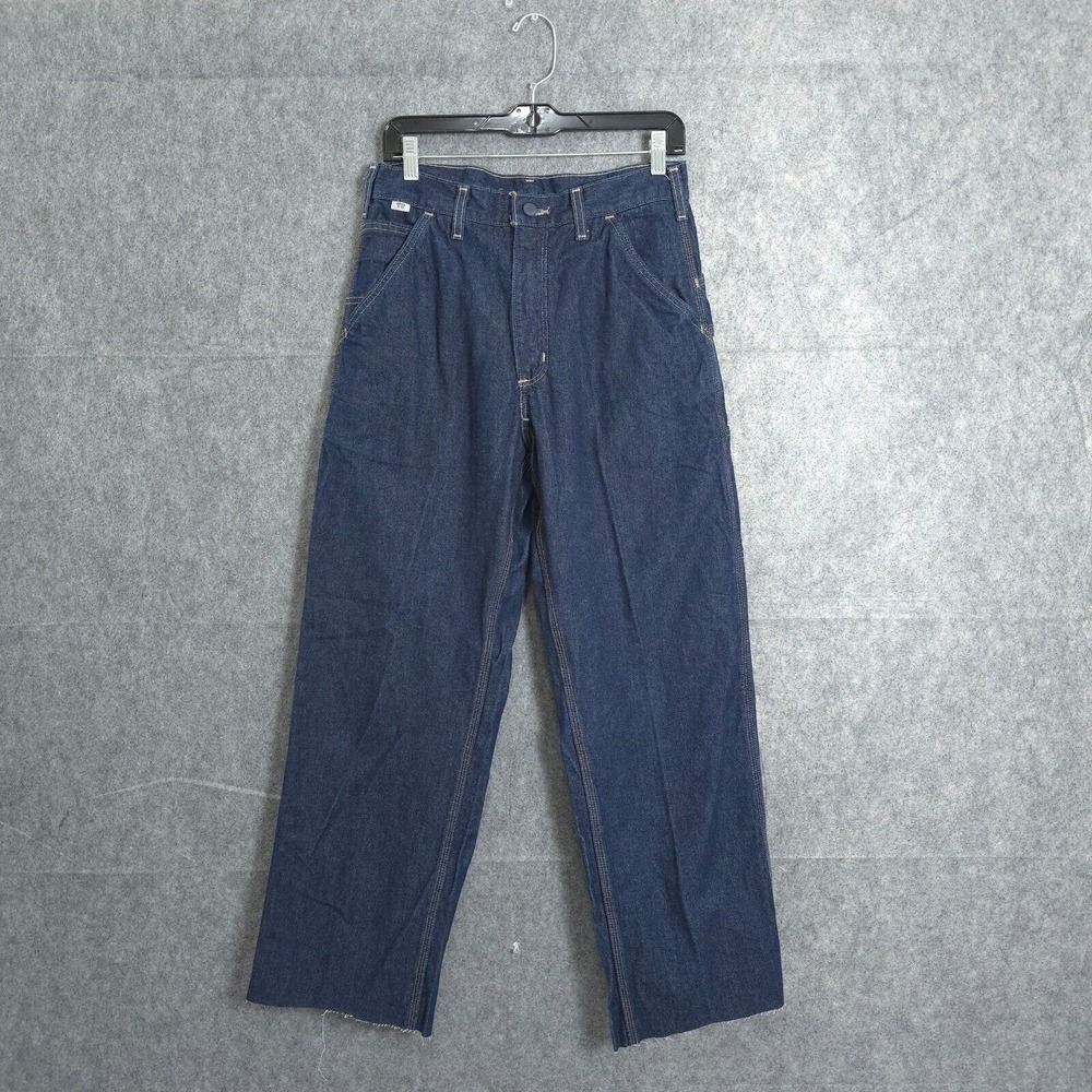 Carhartt‎ Jeans Men's 30x29 FRB 13 401 DNM Flame Resistant FR Straight Blue